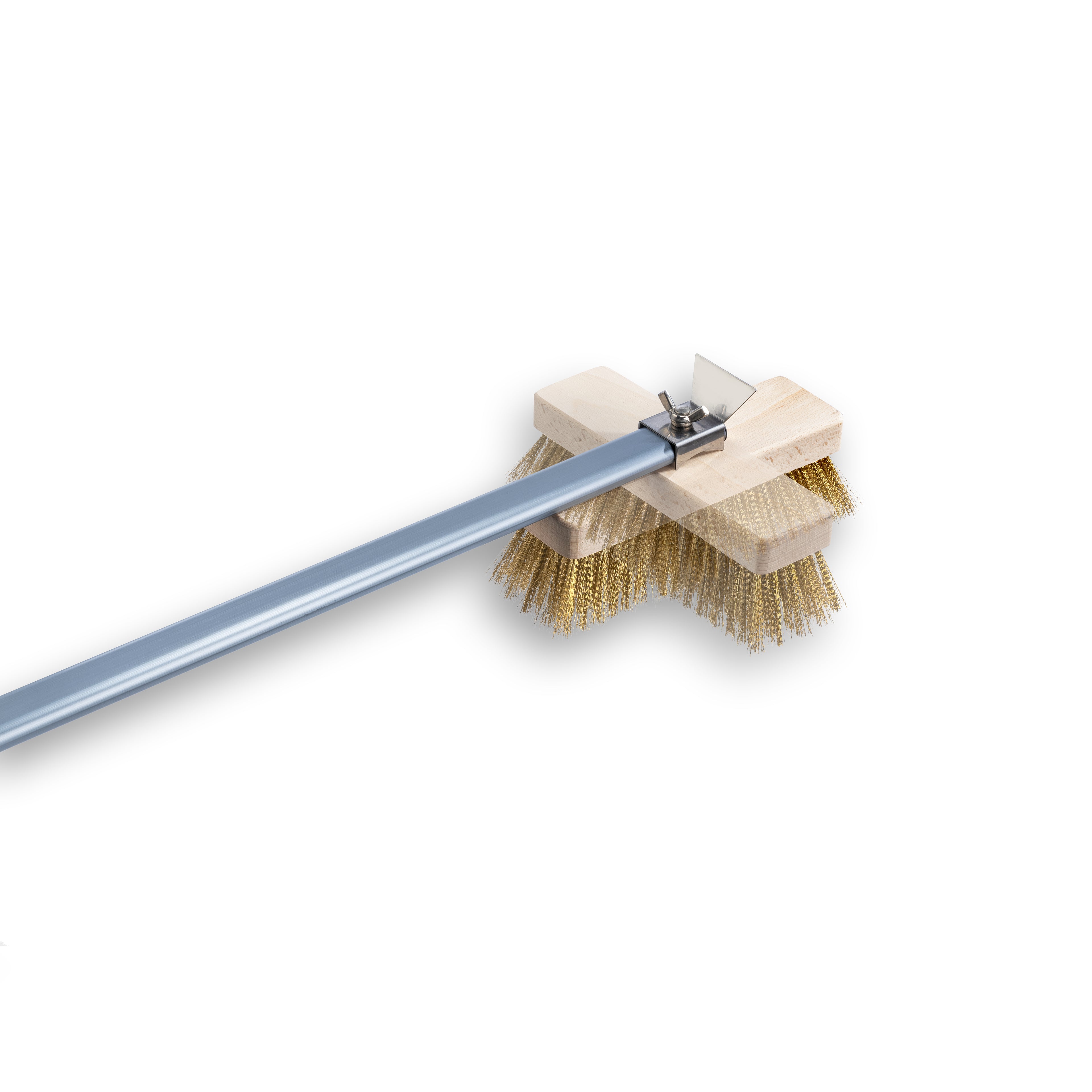 (GI.METAL) EVOLUZIONE - SPAZZ. SETOLE OTTONE 160CM