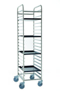 GI.METAL | Carrello in acciaio inox - 20 teglie 60x40